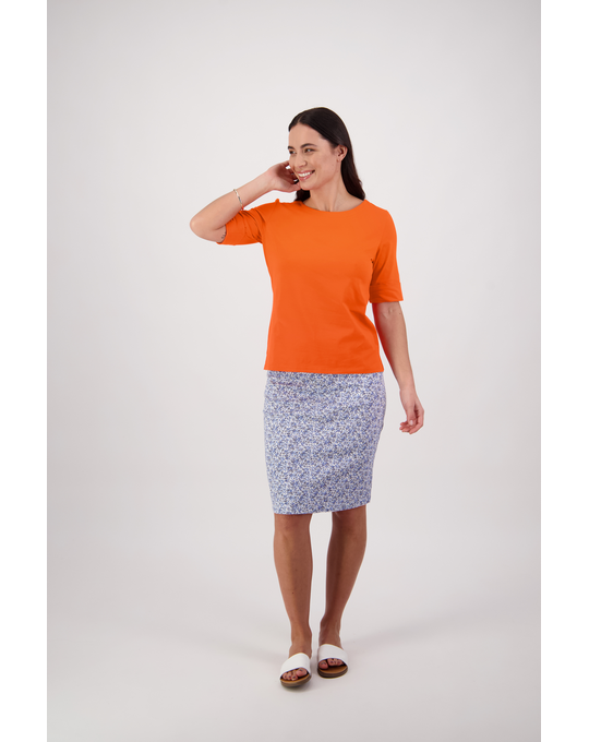 VASSALLI BOAT NECK TOP