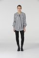 OBI GINZA GINGHAM BLOUSE