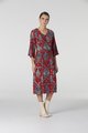 OBI TULIP DRAPE DRESS