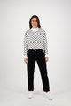VASSALLI ANKLE GRAZER RELAXED BOYFRIEND CORD PANT