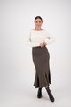 VASSALLI MID LENGTH FLUTED SKIRT