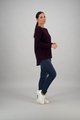 VASSALLI  MERINO LONG SLEEVE TOP W BACK BUTTON