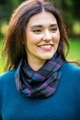 COUNTRY LAINE MULTI STRIPE INFINITY SCARF