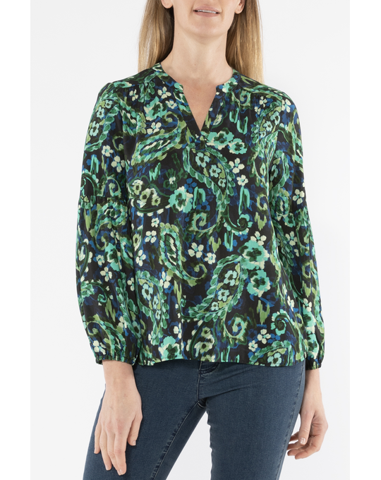 JUMP PAISLEY FLORAL TOP