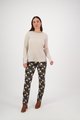 VASSALLI ROUND NECK RIBBED KNIT JUMPER 