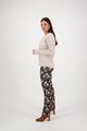 VASSALLI ROUND NECK RIBBED KNIT JUMPER 