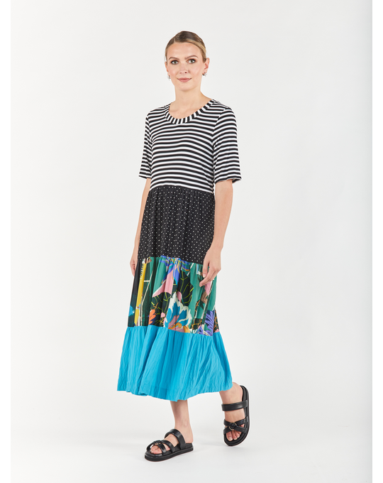 OBI NOUVEAU TIER DRESS