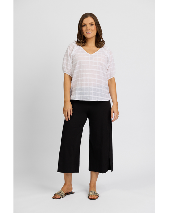 VASSALLI PARIS WIDE LEG CROP
