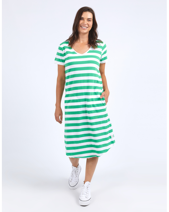 ELM MAEVE MIDI S/S DRESS