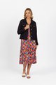 VASSALLI LINEN JACKET WITH FRAYED SEAMS