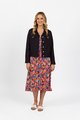 VASSALLI LINEN JACKET WITH FRAYED SEAMS