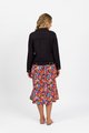 VASSALLI LINEN JACKET WITH FRAYED SEAMS