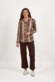 VASSALLI LONG SLEEVE SHIRT WITH BUTTON PLACKET BACK