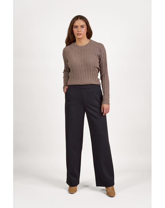 VASSALLI WIDE LEG FULL LENGTH PULL ON PANT