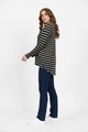 VASSALLI MERINO LONG SLEEVE TOP WITH BACK BUTTON PLACKET