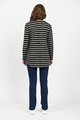 VASSALLI MERINO LONG SLEEVE TOP WITH BACK BUTTON PLACKET
