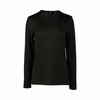 VASSALLI MERINO BASIC LONG SLEEVE CREW NECK TOP