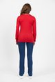 VASSALLI MERINO BASIC LONG SLEEVE CREW NECK TOP