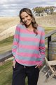 ELM SPRITZ STRIPE L/S TEE
