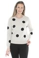 JUMP DIAMANTE SPOT PULLOVER 