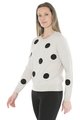 JUMP DIAMANTE SPOT PULLOVER 