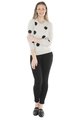 JUMP DIAMANTE SPOT PULLOVER 