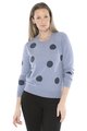 JUMP DIAMANTE SPOT PULLOVER 