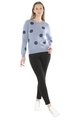 JUMP DIAMANTE SPOT PULLOVER 