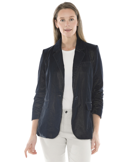 JUMP VELVET BLAZER