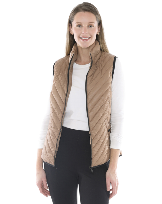 JUMP CONTRAST TRIM VEST