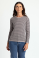 ROYAL MERINO TUCK STITCH STRIPE JUMPER