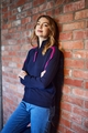 NEWPORT ANDRE HALF ZIP MERINO JUMPER