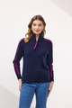 NEWPORT ANDRE HALF ZIP MERINO JUMPER