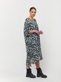 OBI SERPENTINE DRAPE DRESS