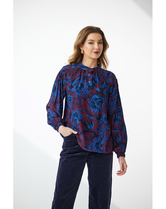NEWPORT CHATEAU 1/2 PLACKET TOP
