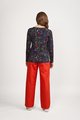 VASSALLI LONG SLEEVE ROUND NECK TOP