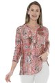 JUMP ABSTRACT SNAKE SEQUIN DETAIL TOP