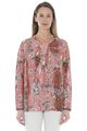 JUMP ABSTRACT SNAKE SEQUIN DETAIL TOP