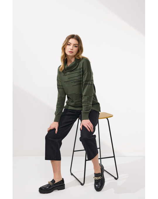 NEWPORT ERIN ROLL NECK MERINO JUMPER
