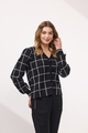 NEWPORT STANFORD CHECK CARDIGAN