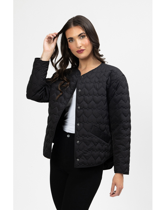 SEEKING LOLA MONTREAL QUILTED JACKET