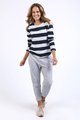 ELM SPRITZ STRIPE L/S TEE