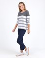 ELM LEXA STRIPE L/S TEE