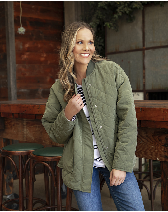 ELM MILEY QUILTED JACKET