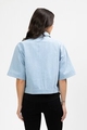 LEILA AND LUCA SHORT SLEEVE BOXY SHACKET