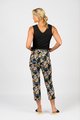 VASSALLI PRINTED SKINNY LEG 7/8 LENGTH LIGHTWEIGHT PULL ON PANT
