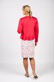 VASSALLI BUTTON UP JACKET WITH FRILL HEM