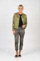 VASSALLI BUTTON UP JACKET WITH FRILL HEM