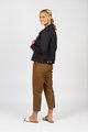 VASSALLI LINEN JACKET WITH FRAYED SEAMS