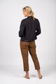 VASSALLI LINEN JACKET WITH FRAYED SEAMS